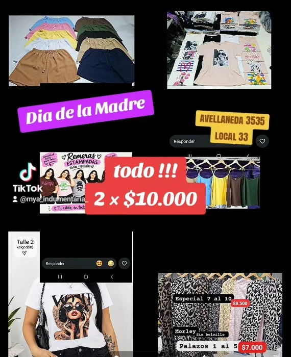 Remera y Pantalon Dama Mujer