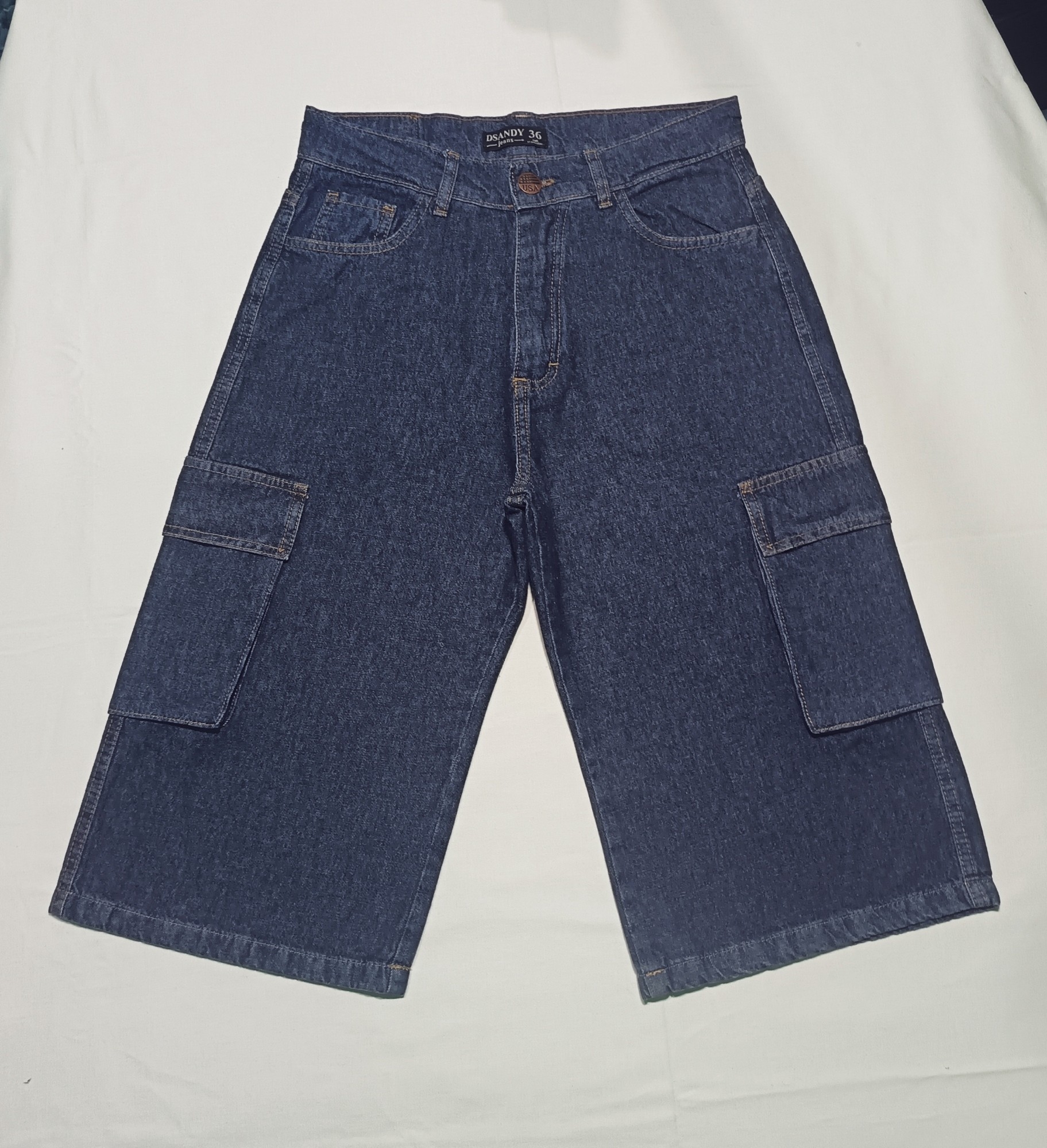 Bermuda Baggy Azul - Imagen 2
