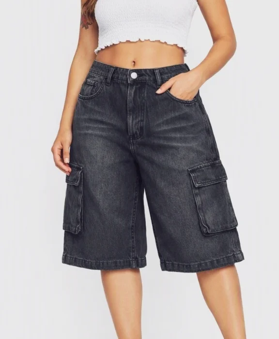 Bermuda Baggy Gris
