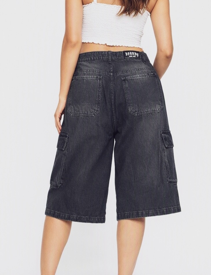 Bermuda Baggy Gris - Imagen 3