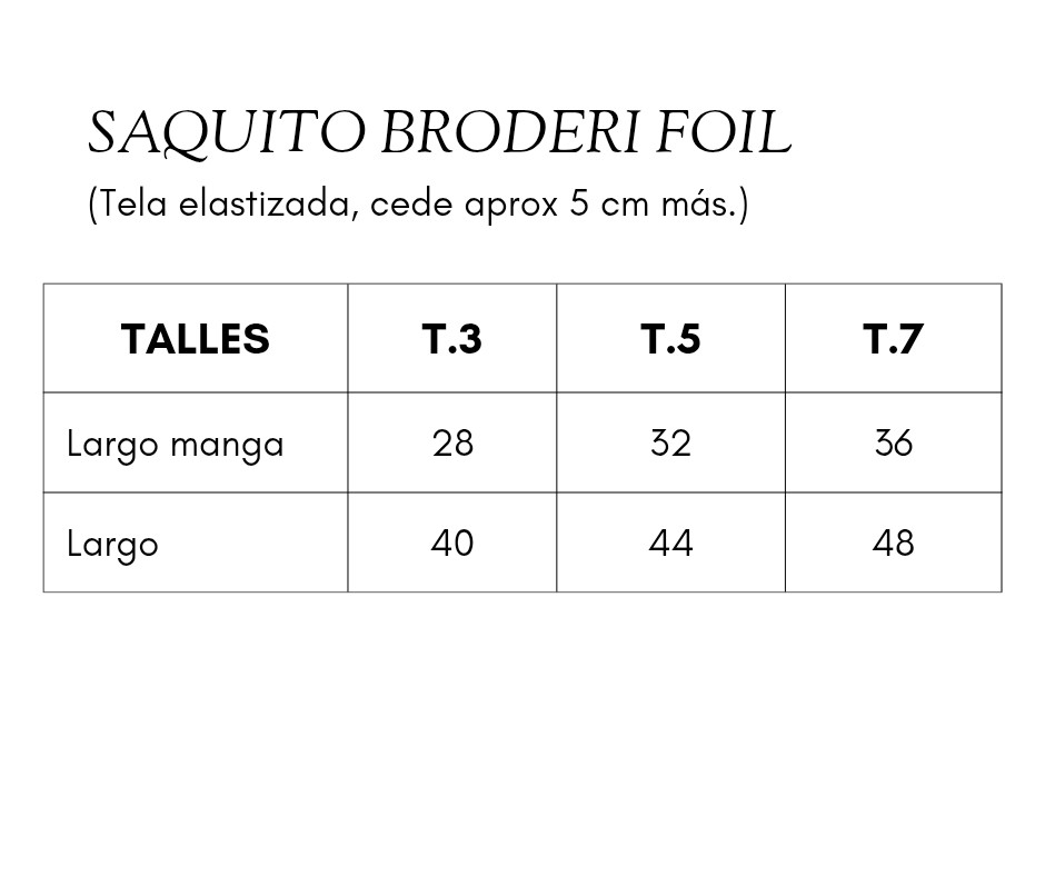 Promo Saquito Broderi 2x 25.000 - Imagen 6