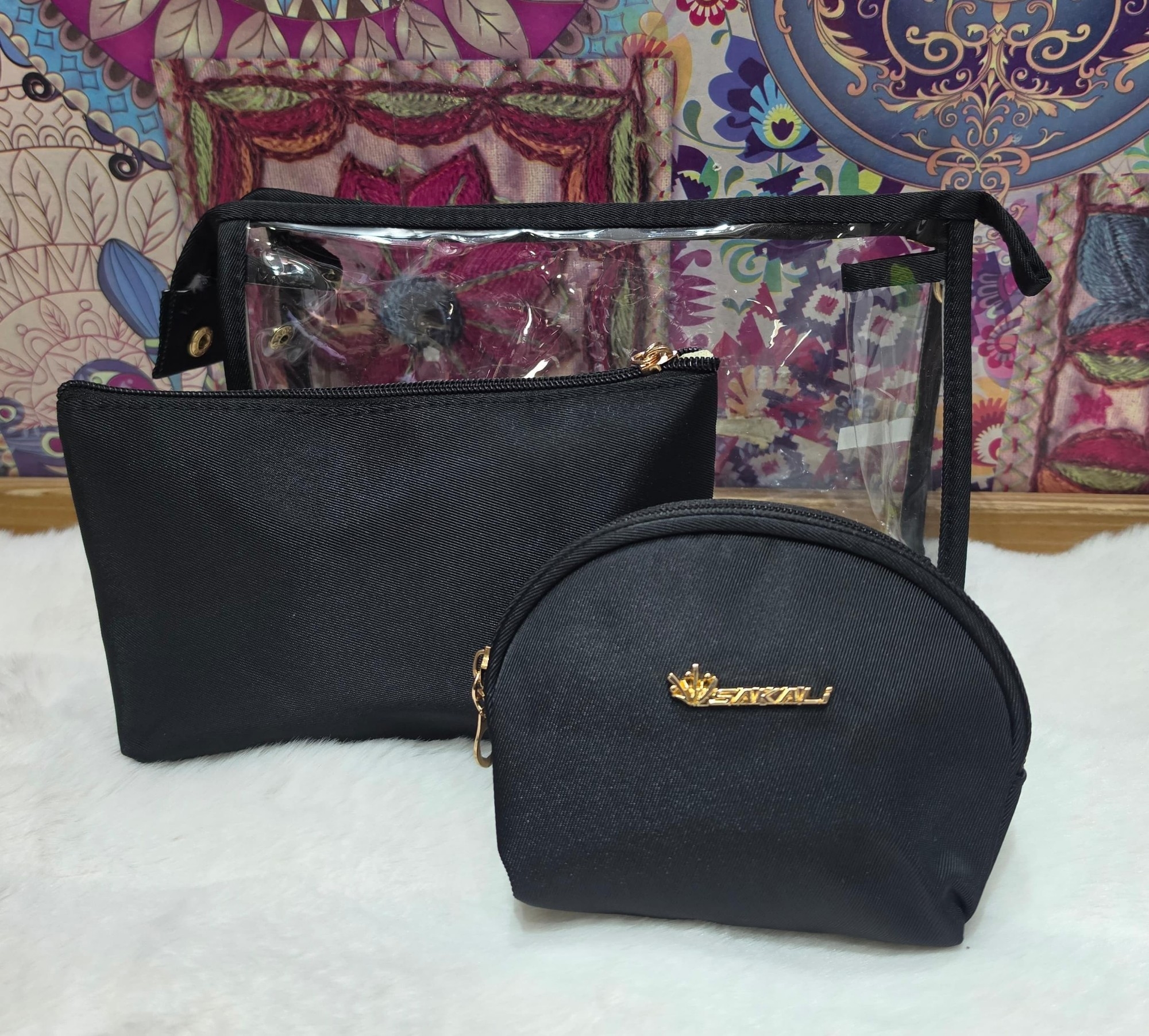 Neceser  3 Porta Cosméticosoranizador para la Cartera  y Bolsos - Imagen 2