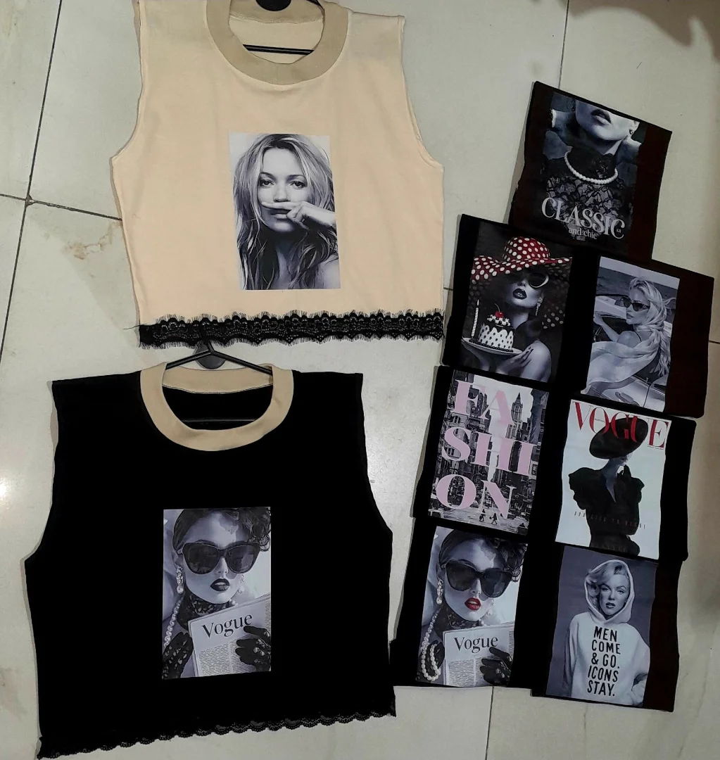 Remeras C/ Encaje - Imagen 3