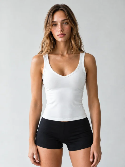 #562 Musculosa Escote Corazon