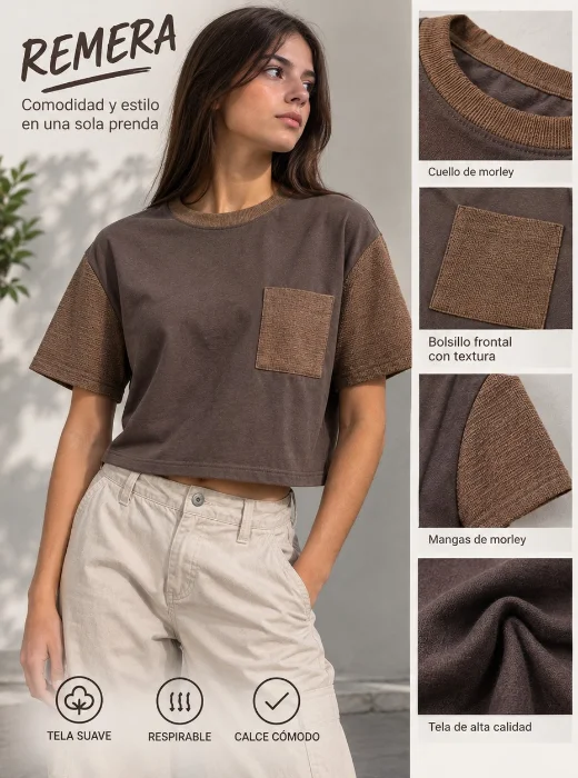 Remera con Bolsillo