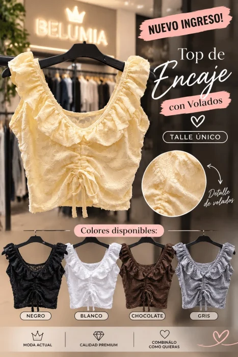 Top Encaje