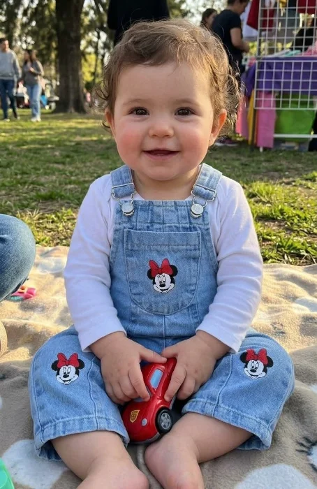 Jardineros Jeans Bebé Minnie