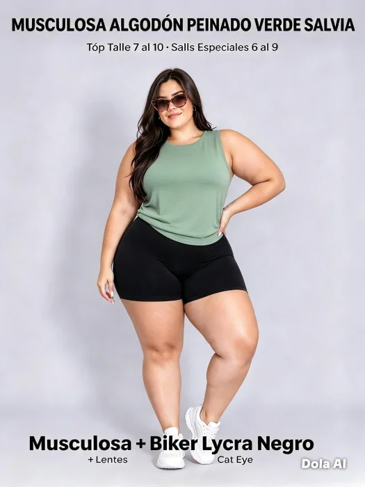 Musculosa Algodón Peinado Especiales
