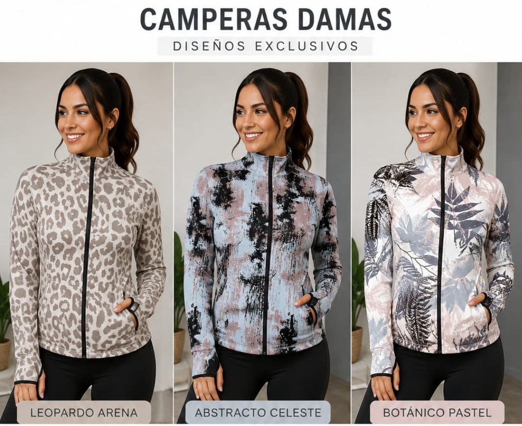 Camperas Deportivas Premiun Dama - Imagen 3