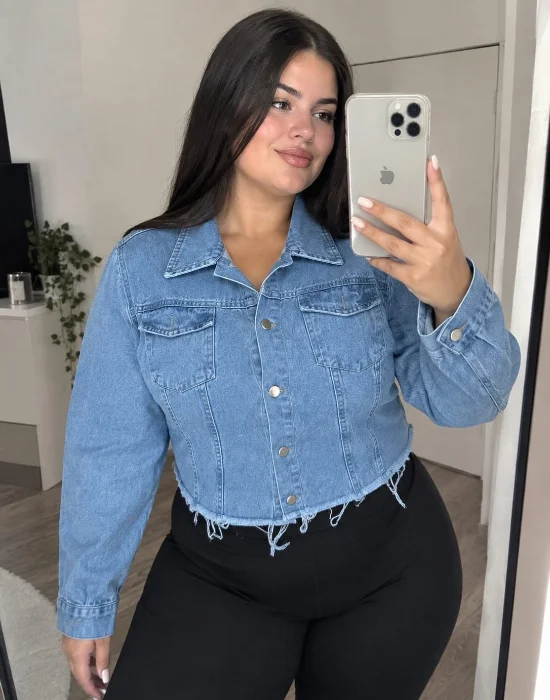Campera Jeans Rígida