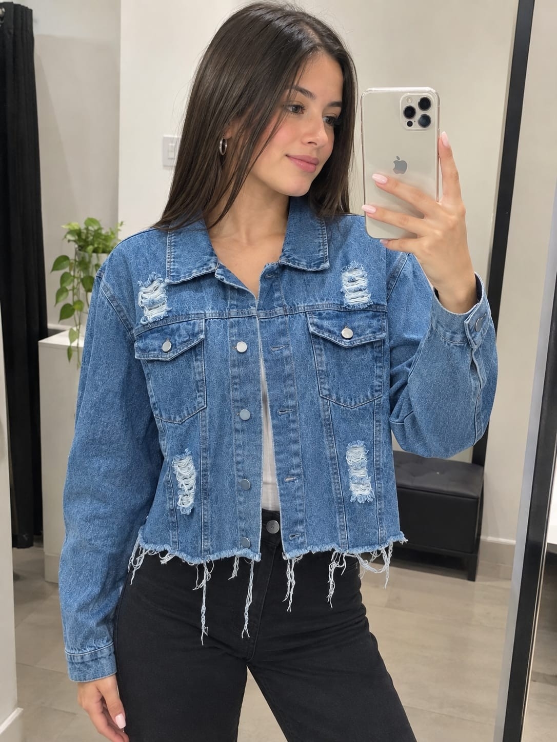 Campera Jeans Rígida - Imagen 2