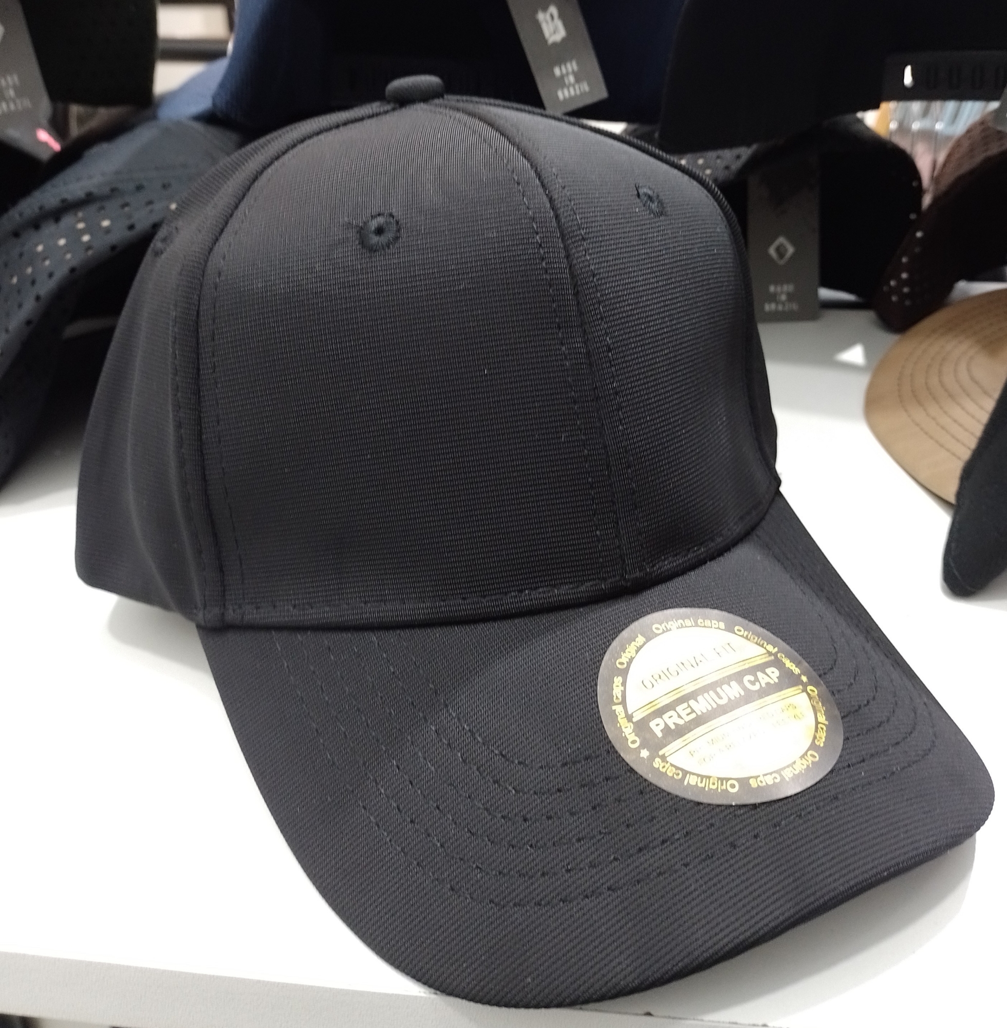 Gorras Negras Lisas . - Imagen 3