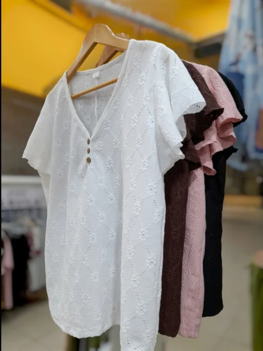 Blusa Broderi Talles 2 al 6