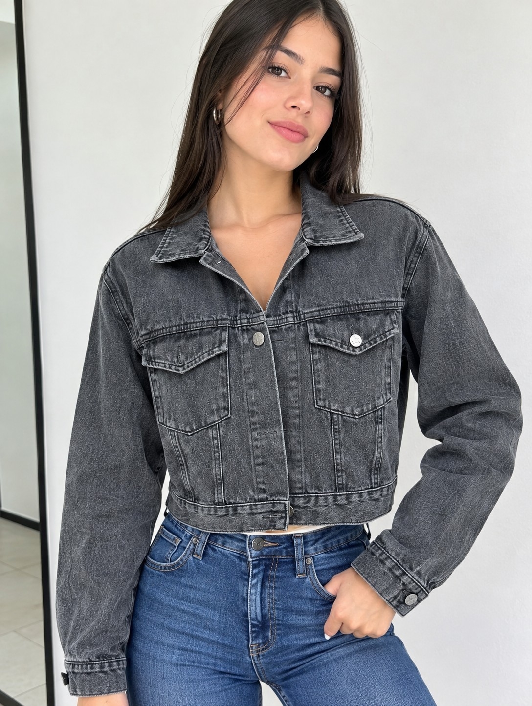 Campera Jeans Clasica - Imagen 2