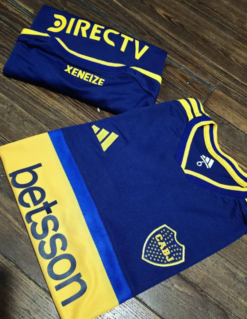 Camiseta Boca Titular Adulto -talles Speciales. - Imagen 3