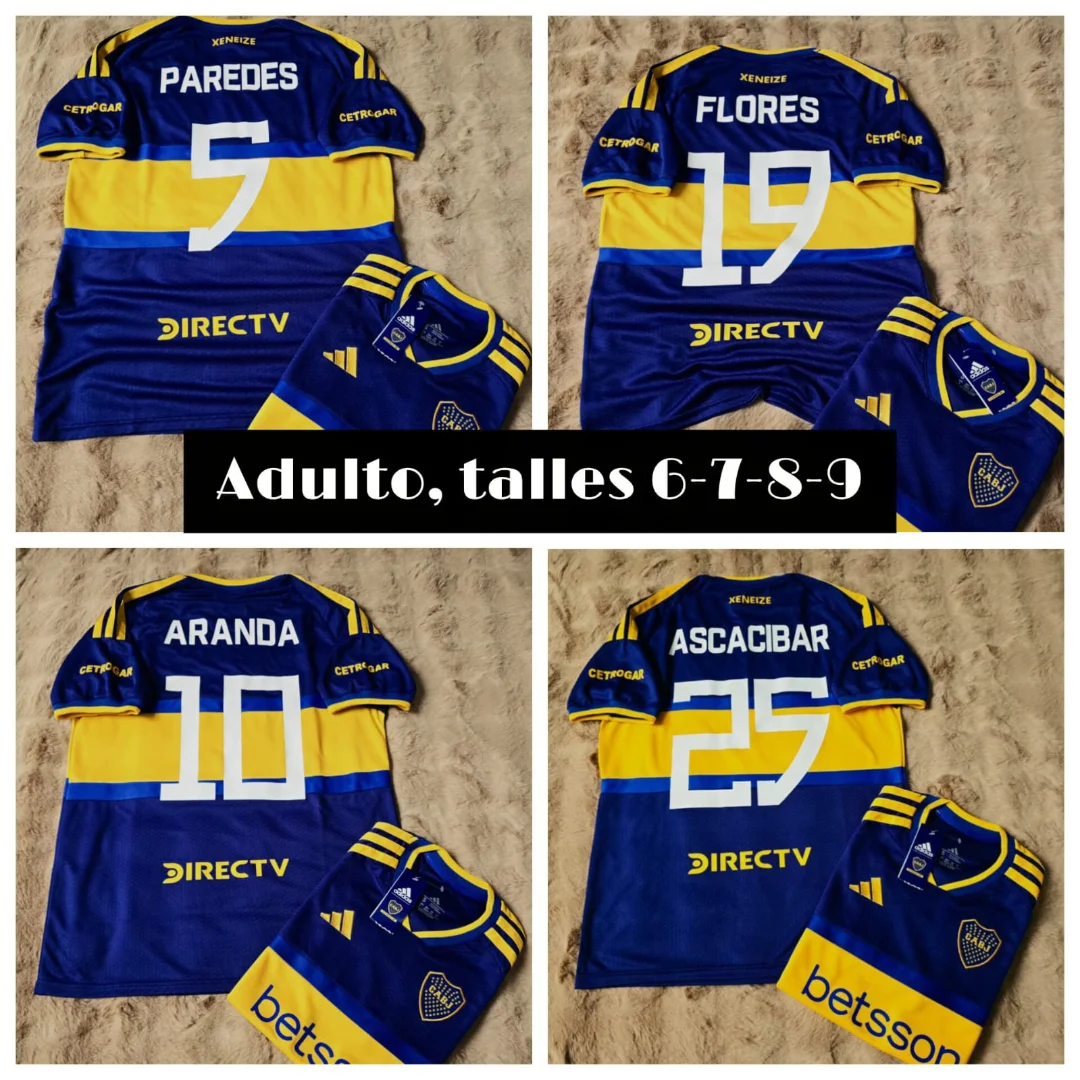 Camiseta Boca Titular Adulto -talles Speciales. - Imagen 4