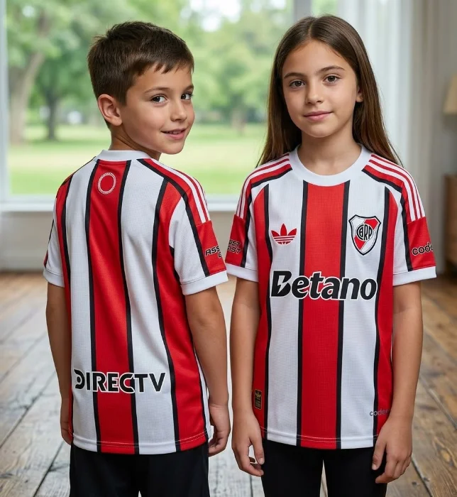 Camiseta River Suplente, Niño.