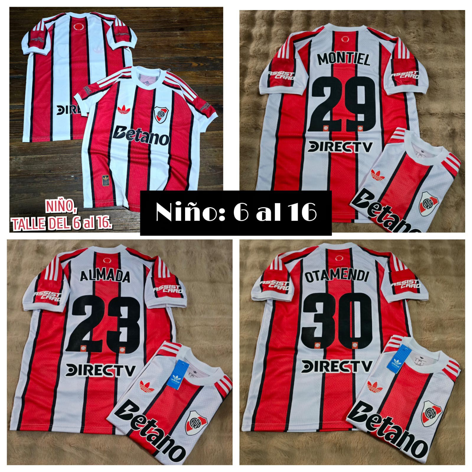 Camiseta River Suplente, Niño. - Imagen 5