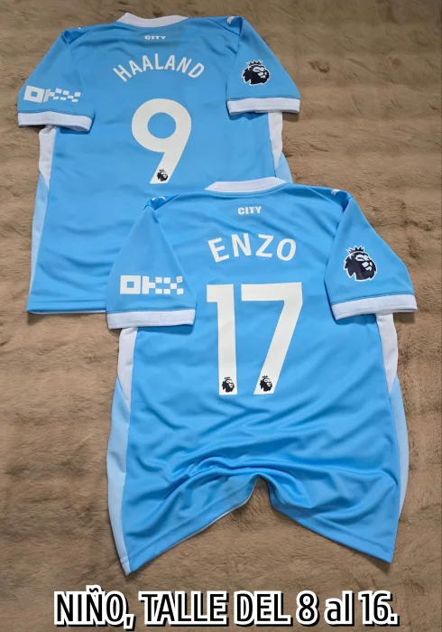 Camiseta Titular Manchester City,niño
