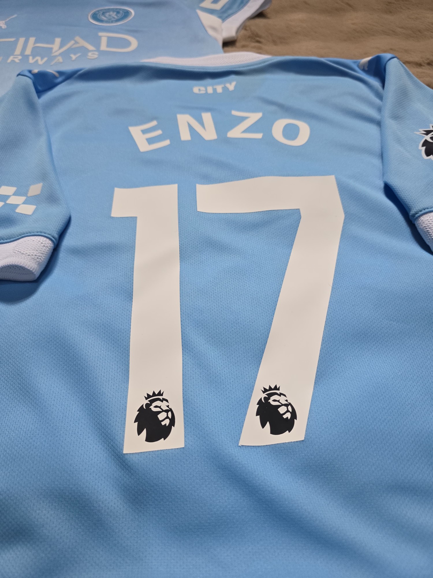 Camiseta Titular Manchester City,niño - Imagen 2