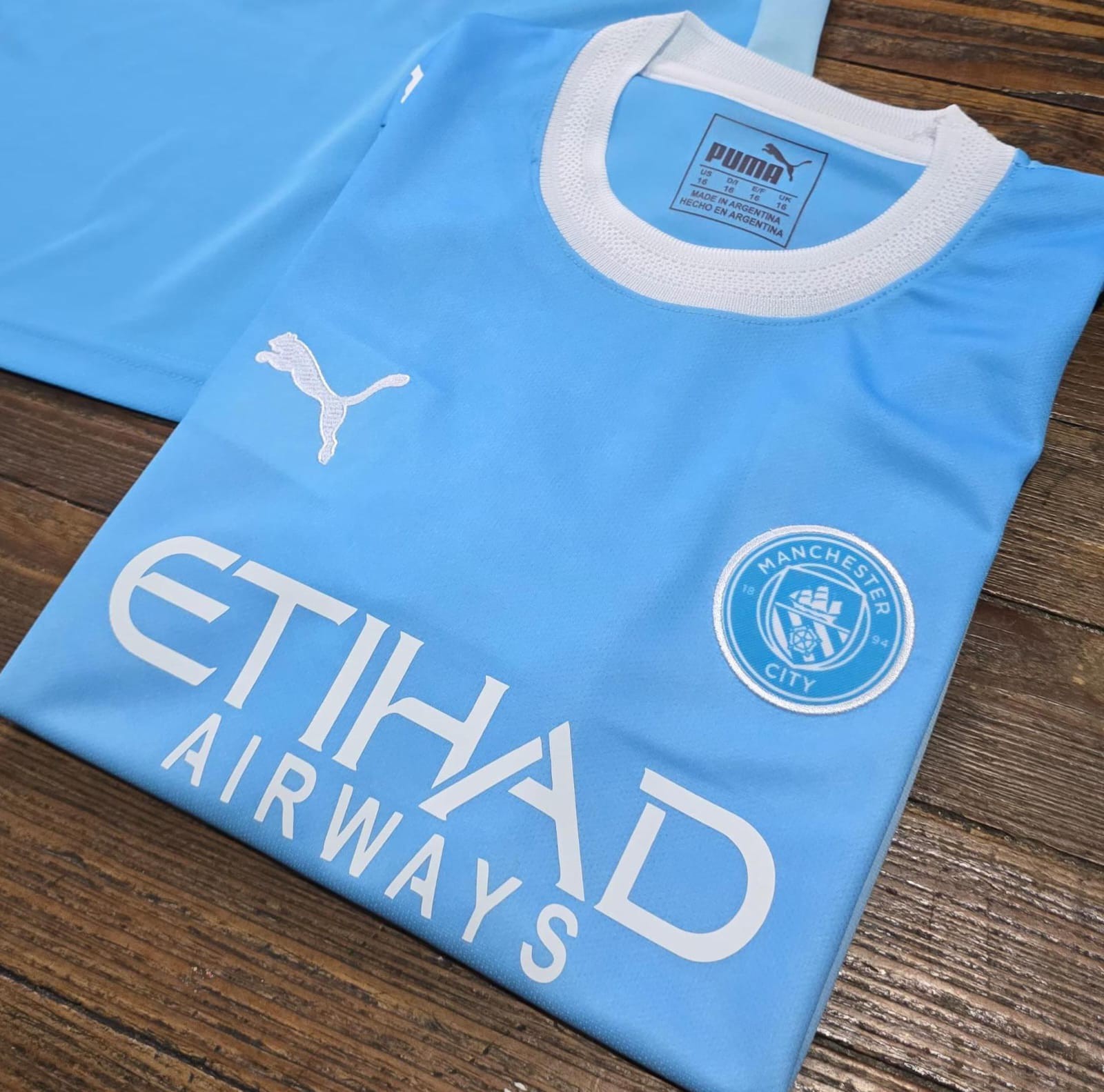 Camiseta Titular Manchester City,niño - Imagen 5