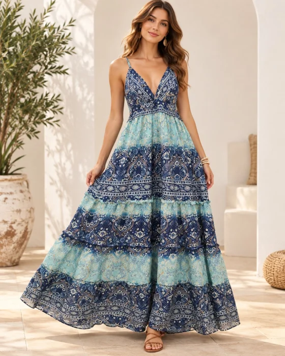 Vestido Índigo