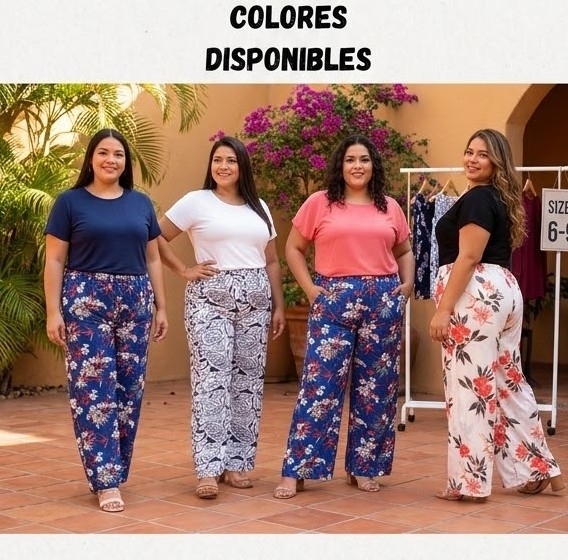Palazo de Fibrana Estampado - Imagen 2