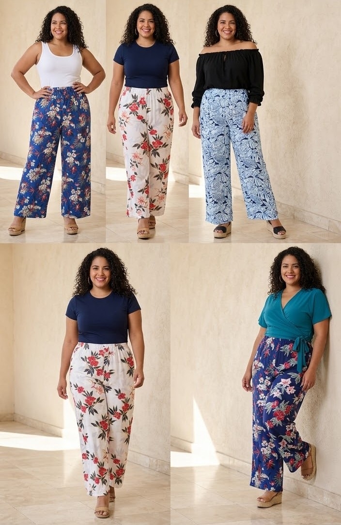 Palazo de Fibrana Estampado - Imagen 3