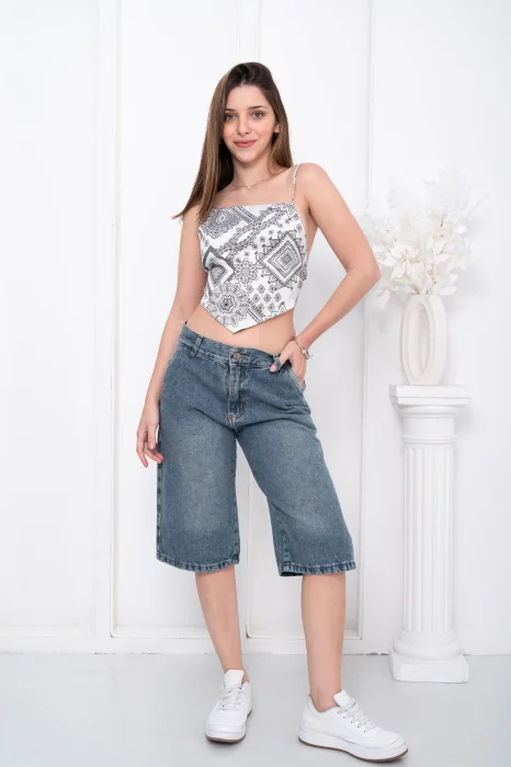 Bermuda de Jeans Baggy