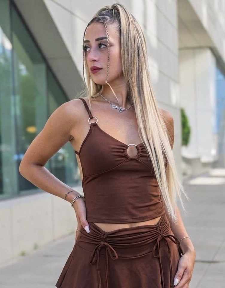 Musculosa de Microfibra con Argollas - Imagen 2
