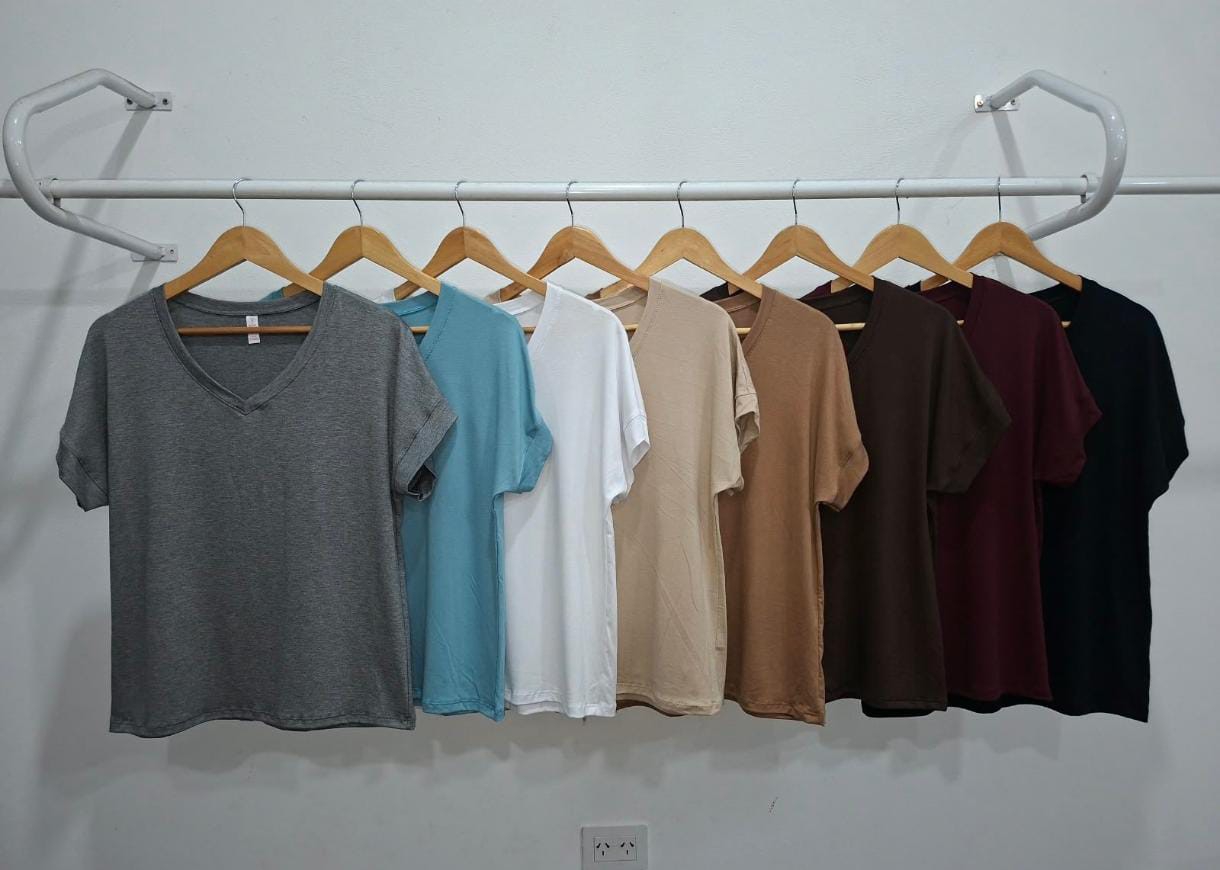 Remera Modal Soft Mujer Verano Dama Camisa Camiseta Remeron Top Manga Corta - Imagen 2