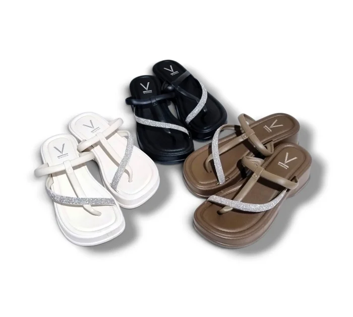 Sandalias Strass Dama Livianas