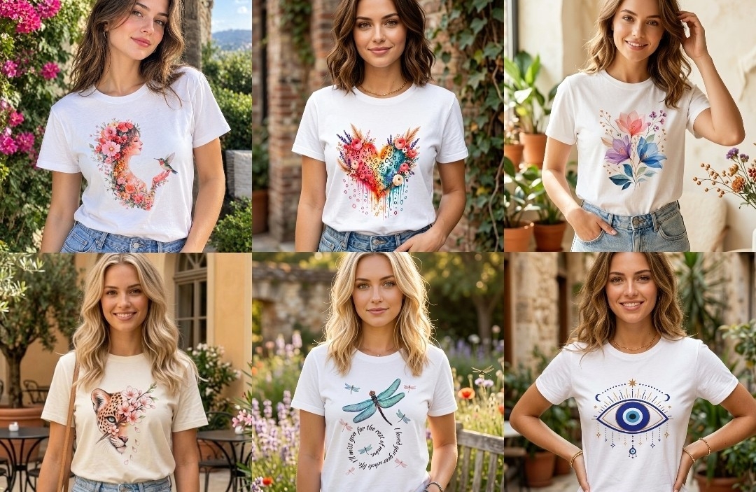 Remera Algodon 24.1 Peinado - Imagen 2