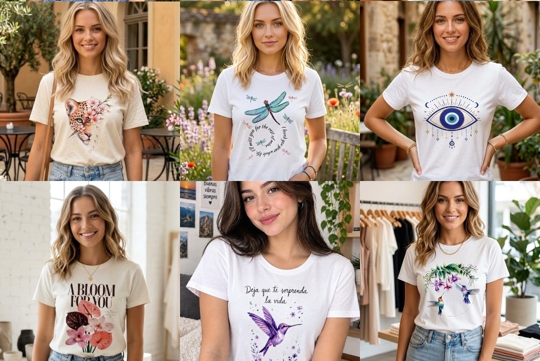 Remera Algodon 24.1 Peinado - Imagen 3
