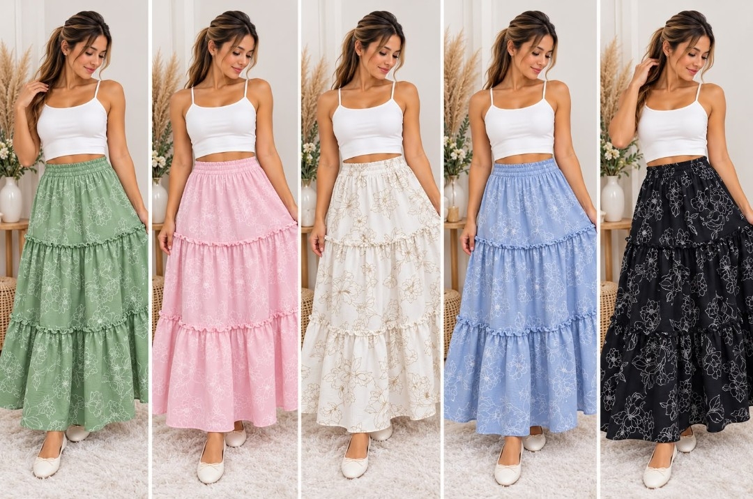 Polleras Cey Estampado - Imagen 2