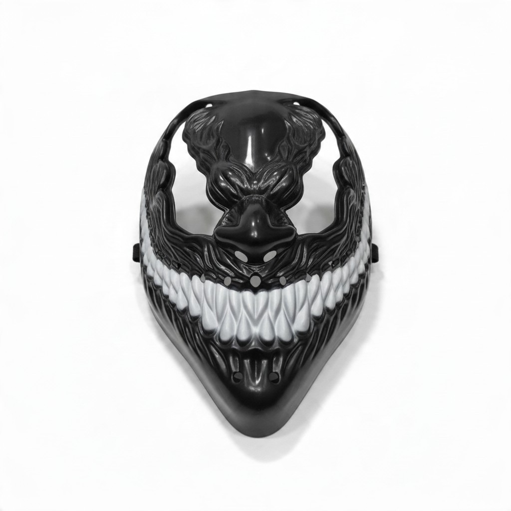 Máscara de Venom, Mide 25cm X 20cm Aproximado, Halloween - Imagen 1