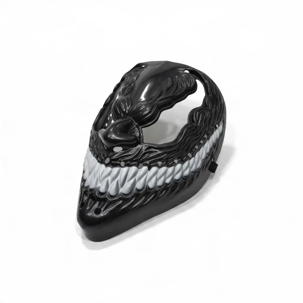 Máscara de Venom, Mide 25cm X 20cm Aproximado, Halloween - Imagen 2