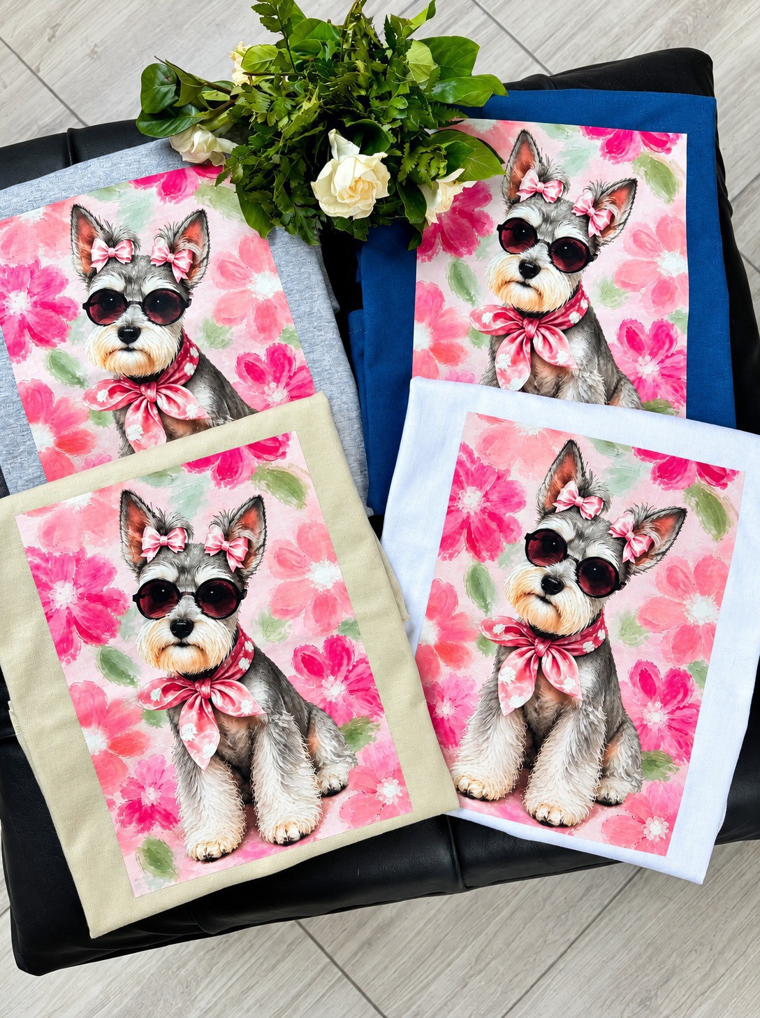 Remera Perrito Coquette Algodón - Imagen 3