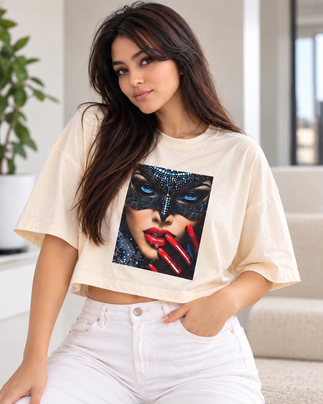 Crop Top Oversize - Imagen 4