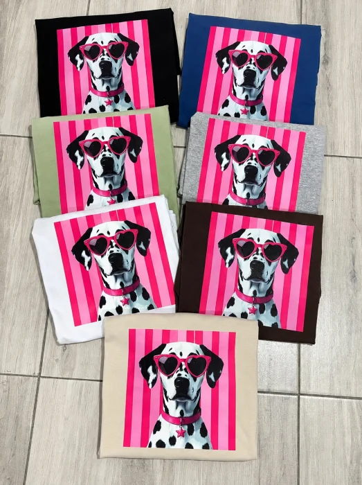 Remera Dálmata Coquette Algodón