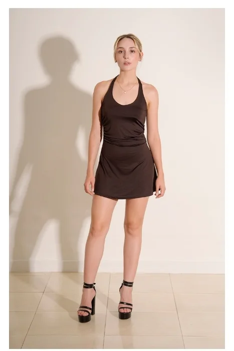 Vestido Corto Microfibra