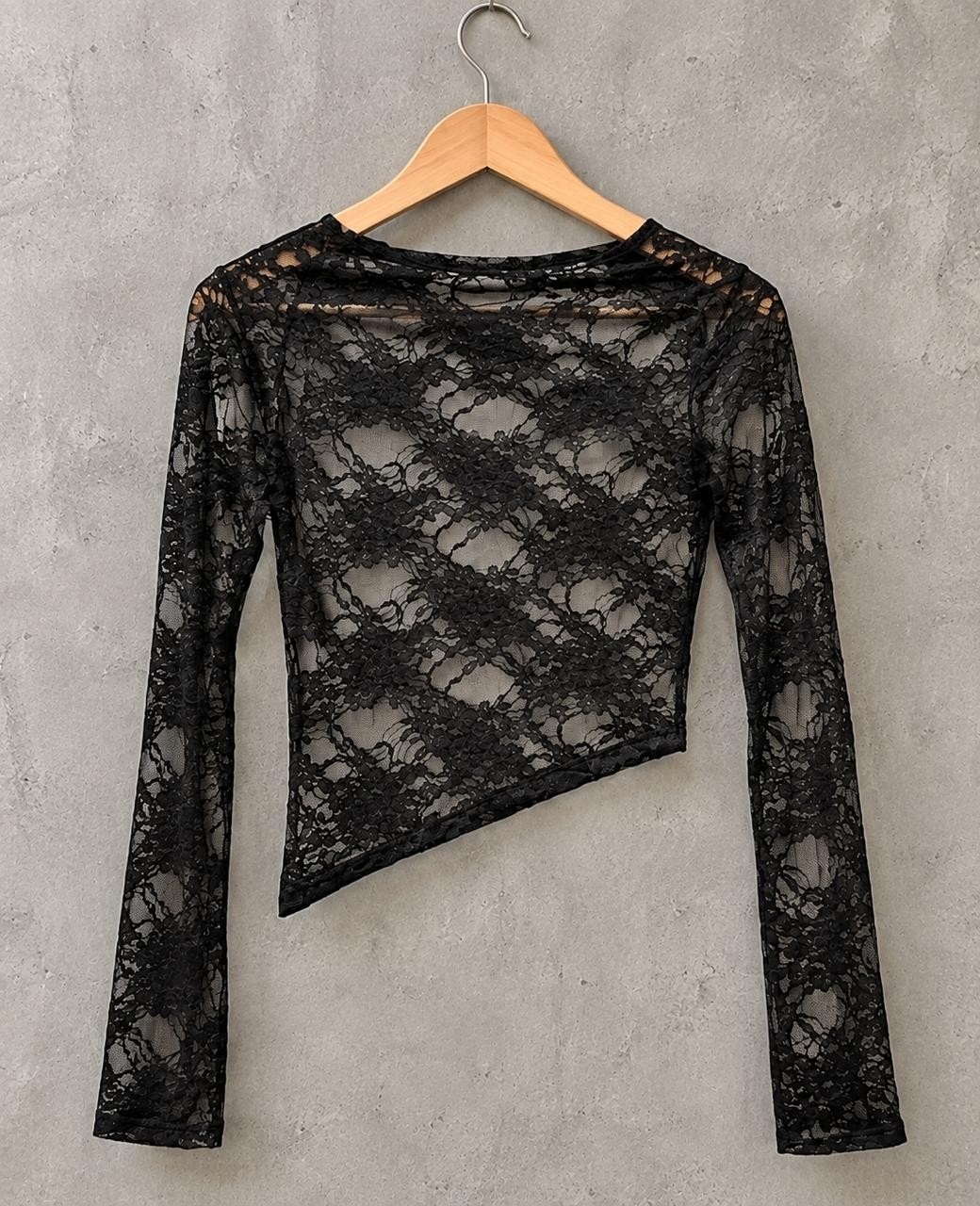 Camiseta Encaje Irregular - Imagen 4