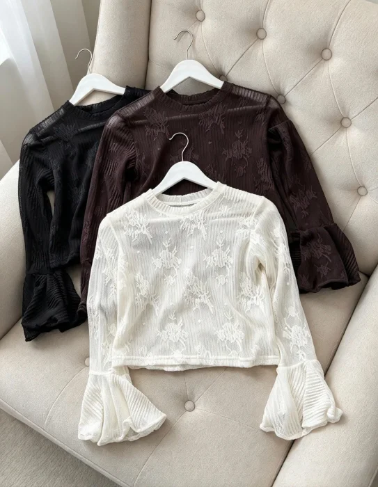 Blusa Manga Campana (tendencia)