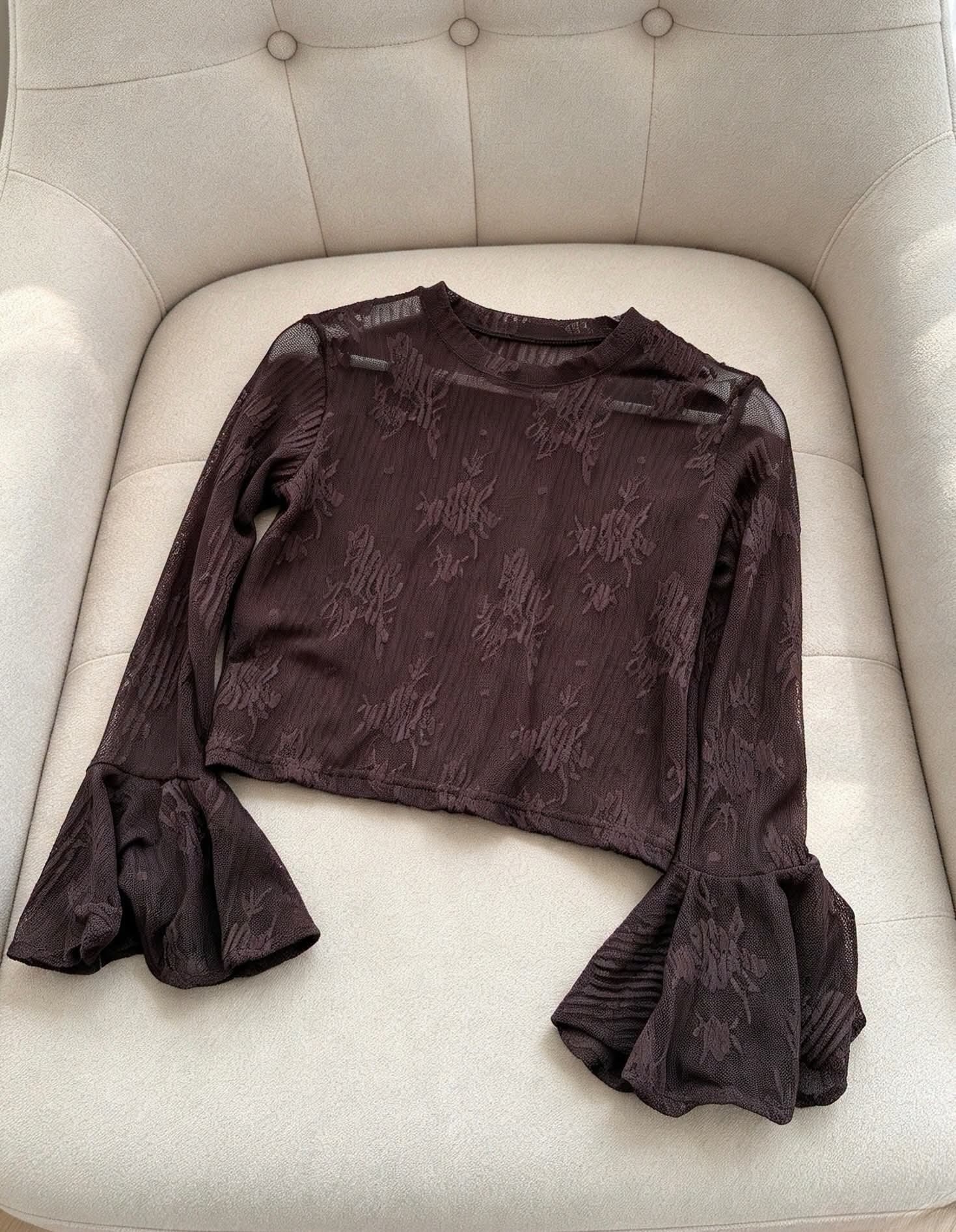Blusa Manga Campana (tendencia) - Imagen 3