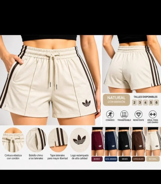 Shorts Tres Tiras