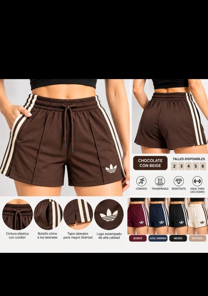 Shorts Tres Tiras - Imagen 2