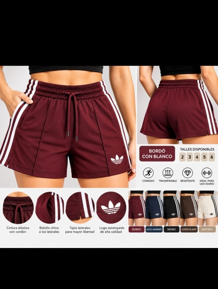 Shorts Tres Tiras - Imagen 3