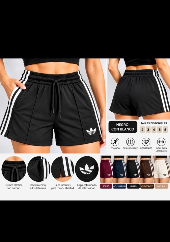 Shorts Tres Tiras - Imagen 4