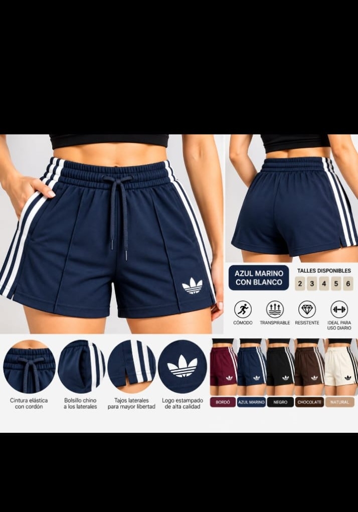 Shorts Tres Tiras - Imagen 5