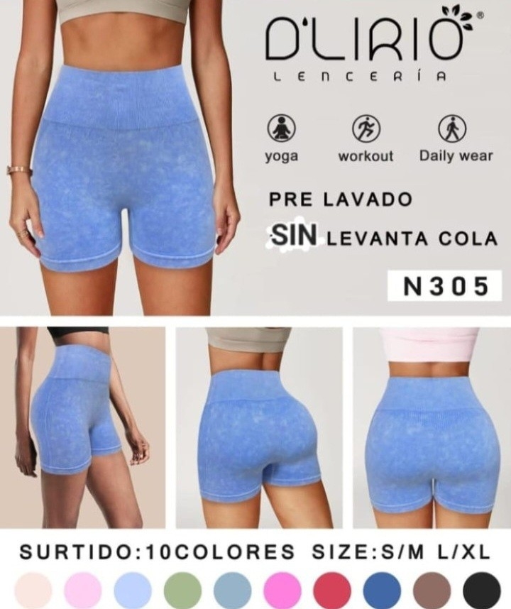 Short Prelavado sin Frunce - Imagen 9